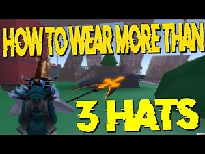 How To Wear More Than 3 Hats In Strucid...