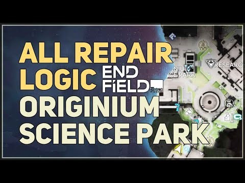 All Repair Logic Puzzles in Originium Science Park Arknights Endfield