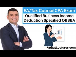 🏢 Qualified Business Income Deduction Specified Service — CPA Exam REG | Taxation Course