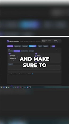 Fractal Video Shuffler: Fast Interview Intro Tutorial #shorts
