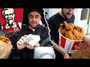 Huge KFC order for the whole family!