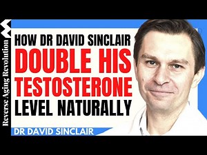 HOW Dr David Sinclair DOUBLE His Testosterone Level NATURALLY | Dr David Sinclair Interview Clips