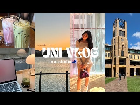 a week in my life as a UNSW student 🎀 studying, gym, cute cafes, assignments | sydney, australia