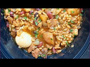 Slow Cooker Cholent