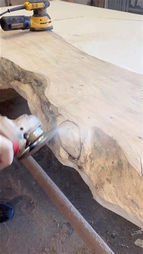 Woodworking: Live Edge Table Too - Edge Work