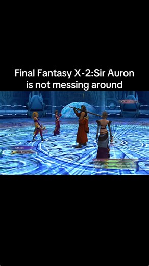 Jimmy Sanosa on Instagram: "Final Fantasy X-2:Sir Auron is not messing around #finalfantasyx2 #rpg #auron #jrpg #yuna"