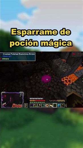 Esparrame de pocion