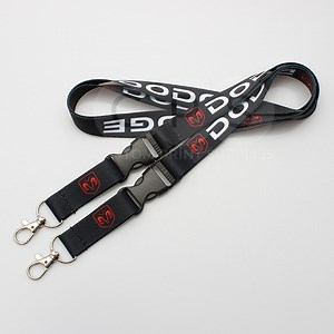 Personalized Logo Lanyard: Custom Printed Polyester Neck Strap - Etsy