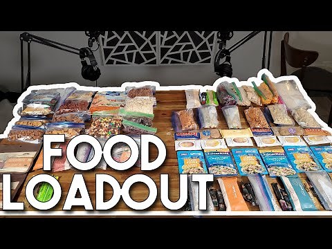 SEVEN DAY Backpacking Food Meal Plan