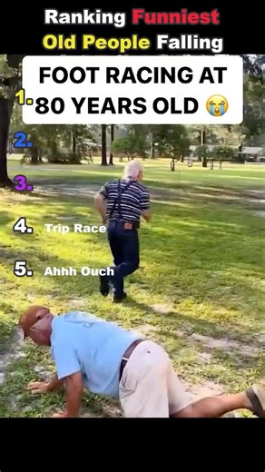 Ranking Funniest Old People Falling