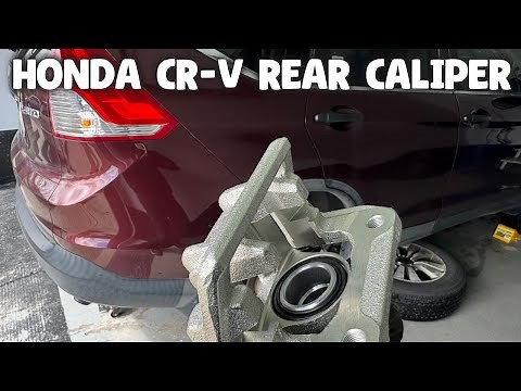 How To Change Brake Calipers Honda CR-V 2012 - 2016 DIY How To