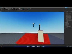 I made realistic(kind of) rthro ragdoll physics in roblox