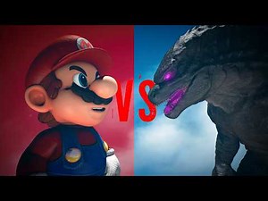 Mega Mario vs Godzilla: Who Wins?