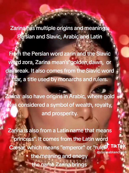 Zarina: A Name Symbolizing Light and Value