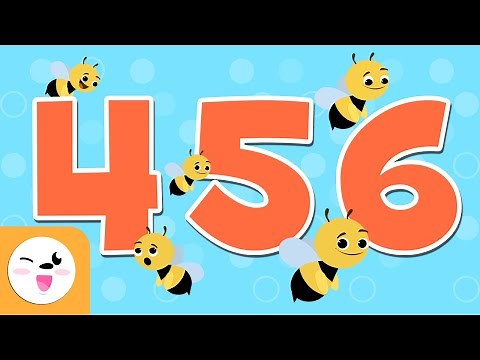 Numbers 4, 5 and 6 - Learn to Write and Count from 4 to 6 - Compilation
