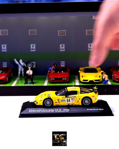 GT1 Dominator! Corvette C6.R Le Mans Class Winner Debut (Altaya 1/43)