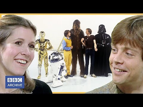 1980: EMPIRE STRIKES BACK stars on BLUE PETER | Classic Movie Interviews | BBC Archive