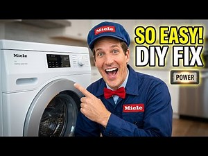 ✨ Miele Washer Has No Power - Simple FIX ✨