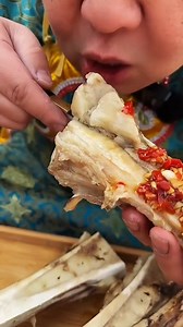 4.7M views · 18K reactions | Roasted Bone Marrow Yummy  | Yummy Eating Viral | Facebook