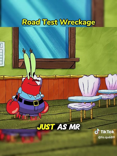SpongeBob's Driving School Adventure with Mr. Krabs