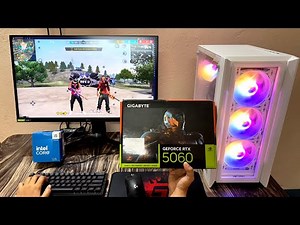 ₹70000 Build gaming PC intel i5 14400 RTX 5060 | best PC for GTA5 free fire for gaming & editing