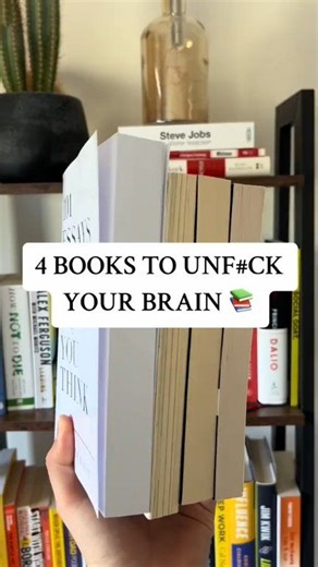 These 4 books will help you break mental blocks, rebuild clarity, and take full control of your mind. If your brain feels overloaded — start here. Book list below ⬇️ 💬 Comment “MIND” if you’re ready to reset your brain 👉 Follow Book Reviews for daily book recommendations ⭐ If this helped you, you can also send Stars — we appreciate it from the heart #MindsetReset #UnfuckYourBrain #BooksToRead #SelfImprovement #ReadersOfFacebook #MentalClarity #GrowthMindset #BookReels #SelfHealing #BetterYourL