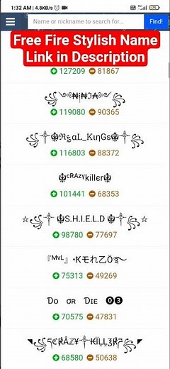 Free Fire Stylish Name Generator | Stylish name for Gaming #gaming