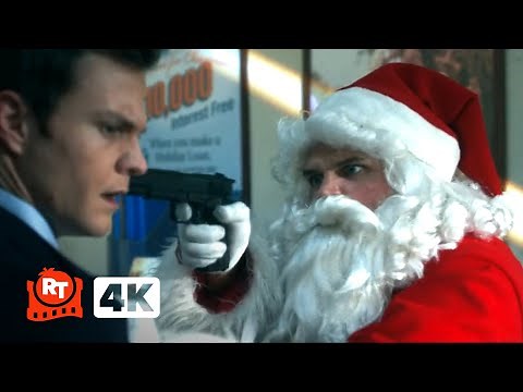 Novocaine (2025) 4K - Killer Santa Bank Robbery Scene | Movieclips