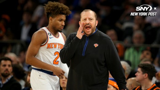 Tom Thibodeau discusses Knicks vs Nets rivalry game and provides Mitchell Robinson update