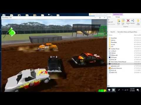 Demolition Derby & Figure 8 Race Direct3D Windows 10 Tutorial!!