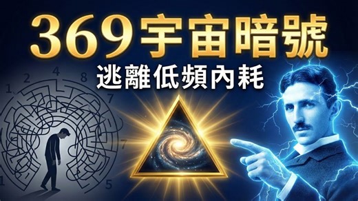「369 密码」：特斯拉留下的惊世警告，为何 99% 的人一辈子被困在「低频循环」？#尼古拉特斯拉#369规律#宇宙能量#频率共振#漩涡数学#灵性觉醒#生命密码