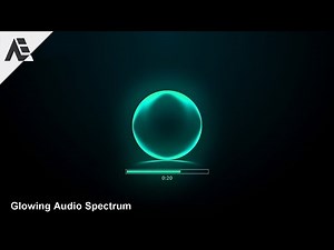 How To Create Glowing Audio Spectrum in After Effects (No Plugins)