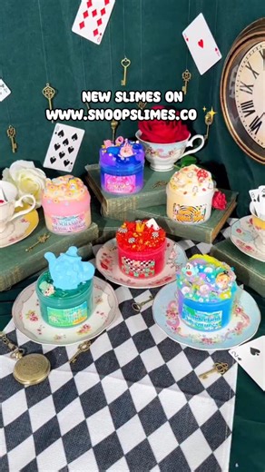 Snoopslimes | The magic awaits 🐇🎩✨ Our Snoop in Wonderland Collection is HERE! Grab all 6 whimsical slimes inspired by enchanted scents, dreamy textures,... | Instagram
