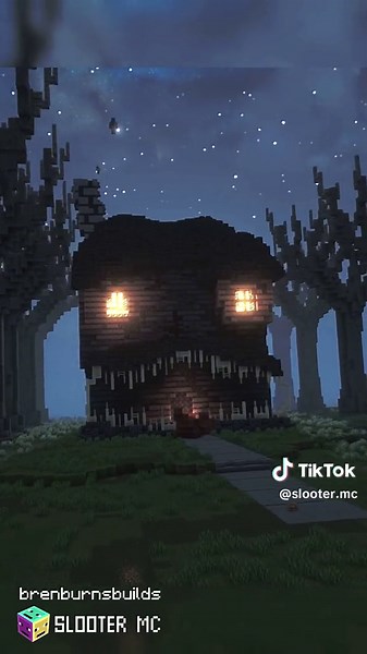 Monster House #monsterhouse #minecraft #minecraftbuild #minecrafthalloween #fyp #minecraftmemes #minecrafttutorial