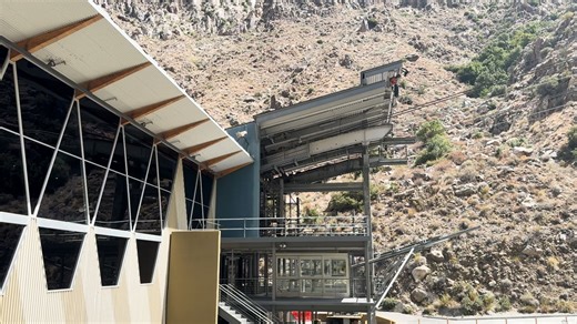 Palm Springs Aerial Tramway bracing for windy conditions