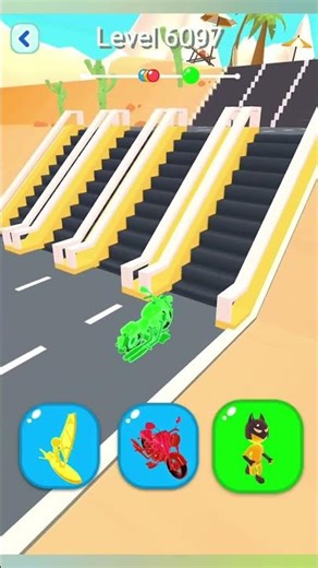 🔥 Shape - Shifting & Transform The Character 👀 Level - 6007 #shapeshifting #gameplay #shorts #viral.