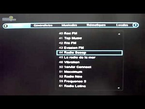 Radio avec la freebox V5