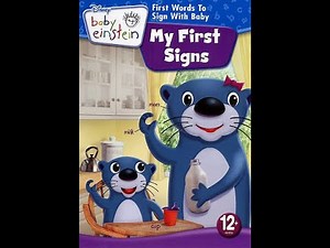 Closing to Baby Einstein: My First Signs 2009 DVD