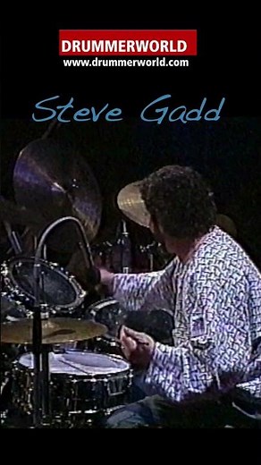 Steve Gadd: Short Drum Solo in Switzerland #stevegadd #drumsolo #drummerworld