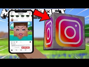 Если бы ИНСТАГРАМ захватил Майнкрафт | Майнкрафт машинима