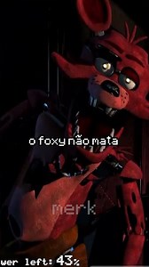 O FOXY QUE TEM DUAS ALMAS, NÃO O GOLDEN FREDDY. #fnaf #fivenightsatfreddys