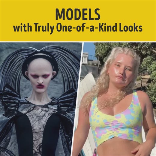 Models with Truly One-of-a-Kind Looks | Bright Side