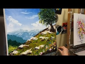 REUSSIR UN PAYSAGE DE MONTAGNE par Nelly LESTRADE