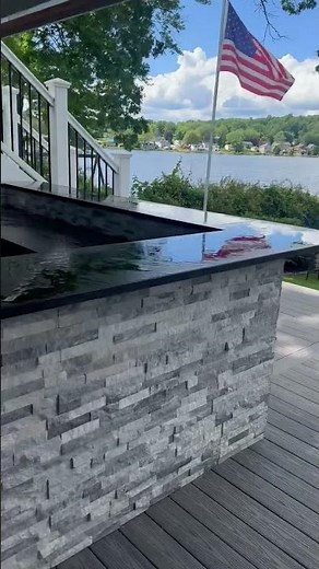 Fiberon Deck Installation Project with Colorguard Upside Ceiling in Brookfield, CT