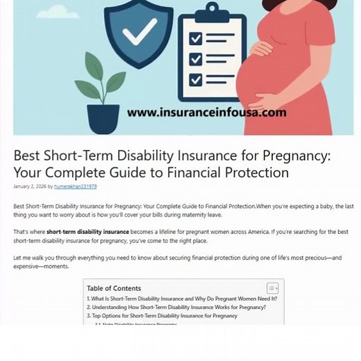 Best Short-Term Disability Insurance for Pregnancy USA #shorts