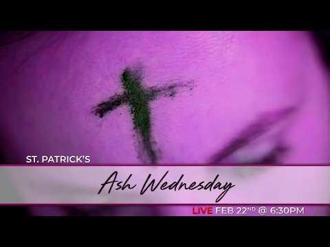 ⛪ ASH WEDNESDAY live – 6:30 PM EST | Feb, 18 2026