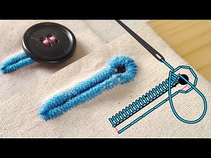 How to sew a hand-sewn buttonhole Easy to understand with illustrations