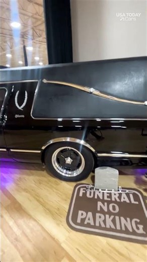 Modified Lincoln hearse brings spooky fun to the Shiny Rust Hot Rod Show