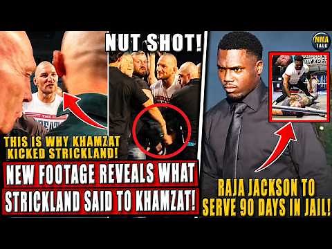 NEW Footage REVEALS what Strickland SAID to Khamzat BEFORE the kick! Dana ANNOUNCES Conor's RETURN!