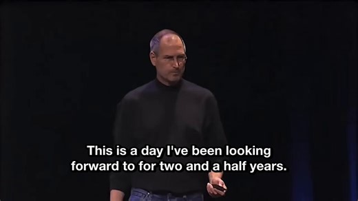 The first iPhone had no real keyboard, no way to download apps, and no working copy-paste. In January 2007, Steve Jobs spent 80 minutes pitching it onstage at Macworld in San Francisco. By the time he finished, every other smartphone on earth looked outdated.There is more useful product strategy packed into this one-hour video than in most MBA programs. On a recent rewatch, these are the bits that stuck with me most.The first thing he does is take down the keyboard. Jobs puts up a slide of four 